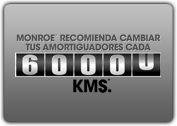 MONROE SHOCKS & STRUTS: Recomendacíon 50,000 millas