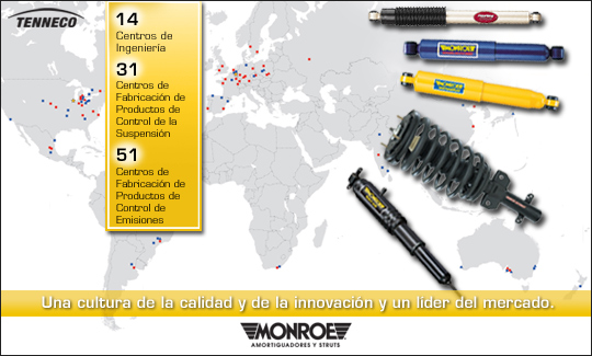 MONROE SHOCKS & STRUTS: Marca global
